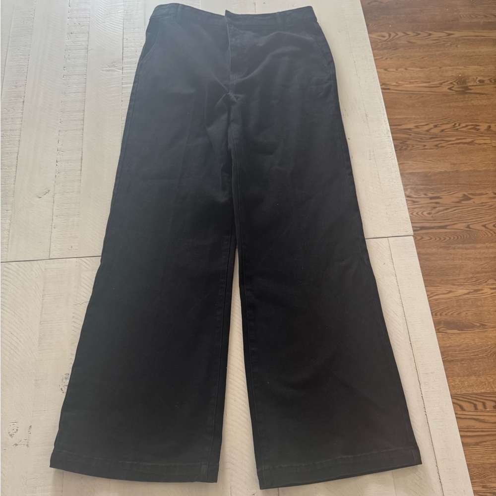 NWT Melanie Lyne Wide Leg Black Jeans